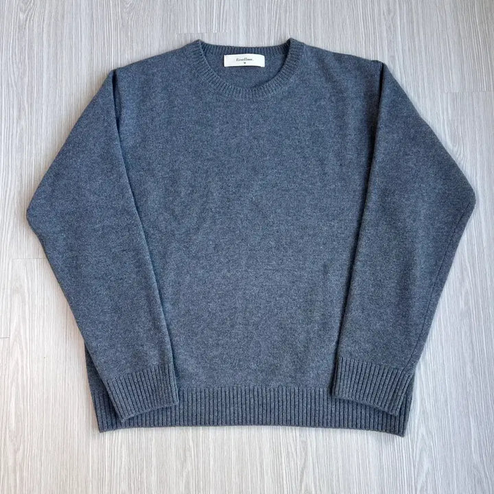 [BUNJANG] First Floor Cashmere Midwinter Sweater Medium Gray / 퍼스트플로어 캐시미어 스웨터 니트 미드윈터 미디움 그레이 50