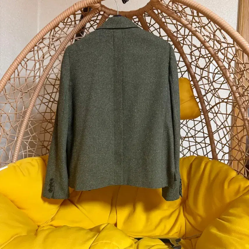 [BUNJANG] IZ*ONE Houndstooth Check Jacket / 아이잗 백슬릿 하운드투스 체크 자켓