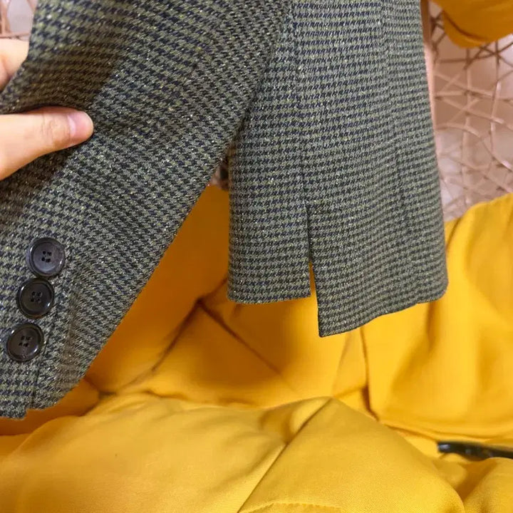 [BUNJANG] IZ*ONE Houndstooth Check Jacket / 아이잗 백슬릿 하운드투스 체크 자켓