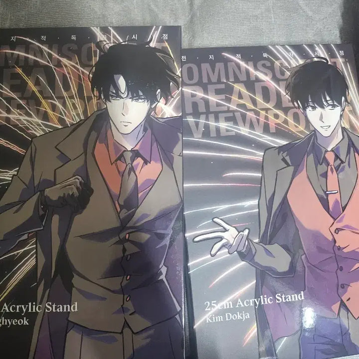 [BUNJANG] Omniscient Reader Yu Jung-hyuk Kim Dok-ja 25cm Acrylic Stand / 일괄)전지적 독자 시점 전독시 팝업 유중혁 김독자 25센티 아크릴 스탠드