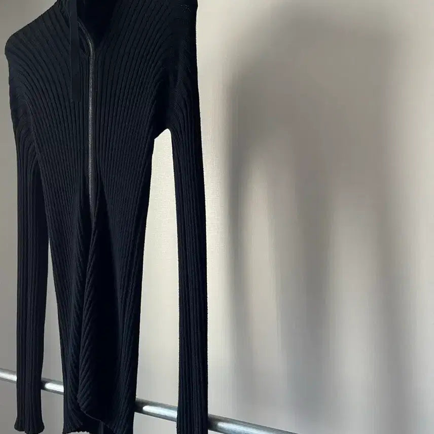[BUNJANG] Julius AW06 Multi-Zip Rib Knitted Hoodie / Julius AW06 Multi-Zip Rib Knitted Hoodie