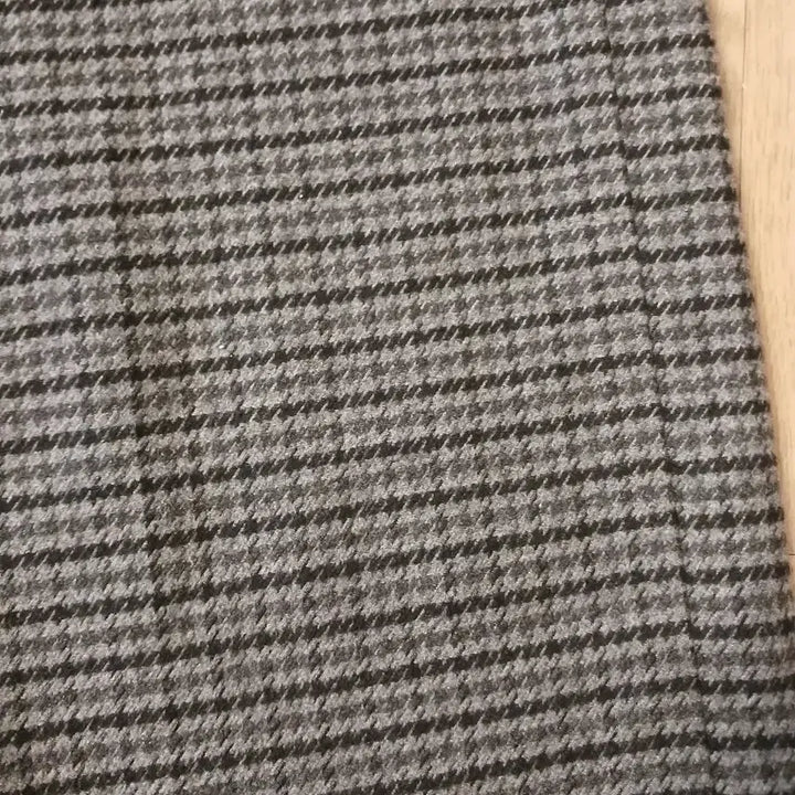 [BUNJANG] Houndstooth Check Wide Pants / 하운드투스 체크 와이드 팬츠