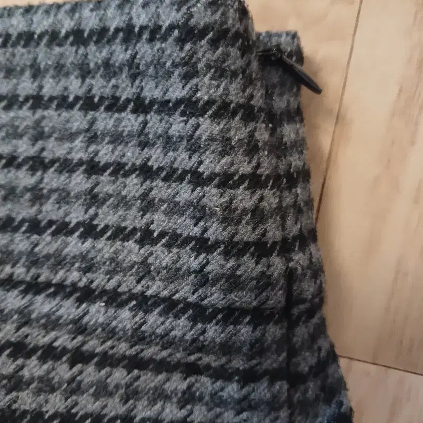 [BUNJANG] Houndstooth Check Wide Pants / 하운드투스 체크 와이드 팬츠