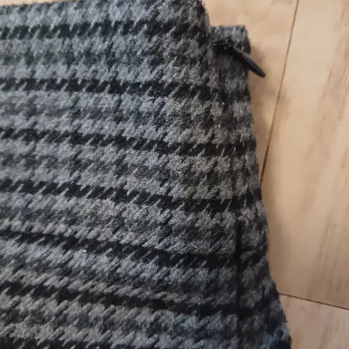 [BUNJANG] Houndstooth Check Wide Pants / 하운드투스 체크 와이드 팬츠