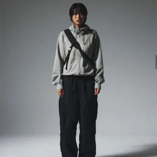 [BUNJANG] Workshop Black Sling Bag / 워크샵 블랙 슬링백 가방