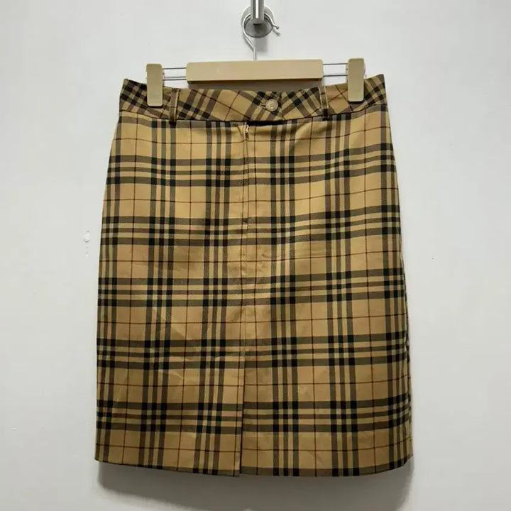[BUNJANG] Vintage Checkered Skirt - Size M / 여성 체크 스커트 M