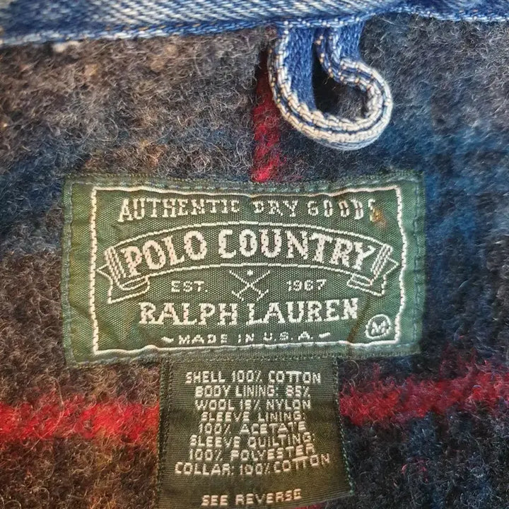 [BUNJANG] 90s Polo Country Denim Chore Jacket M / 90s 폴로 컨트리 데님 초어자켓 M
