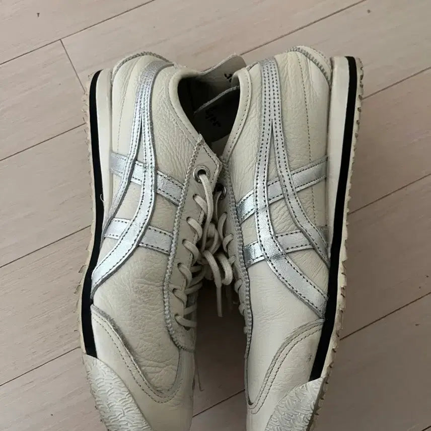 [BUNJANG] Onitsuka Tiger Mexico 66 White Sneakers (230) / 오니츠카타이거 멕시코66 흰색 스니커즈(230)