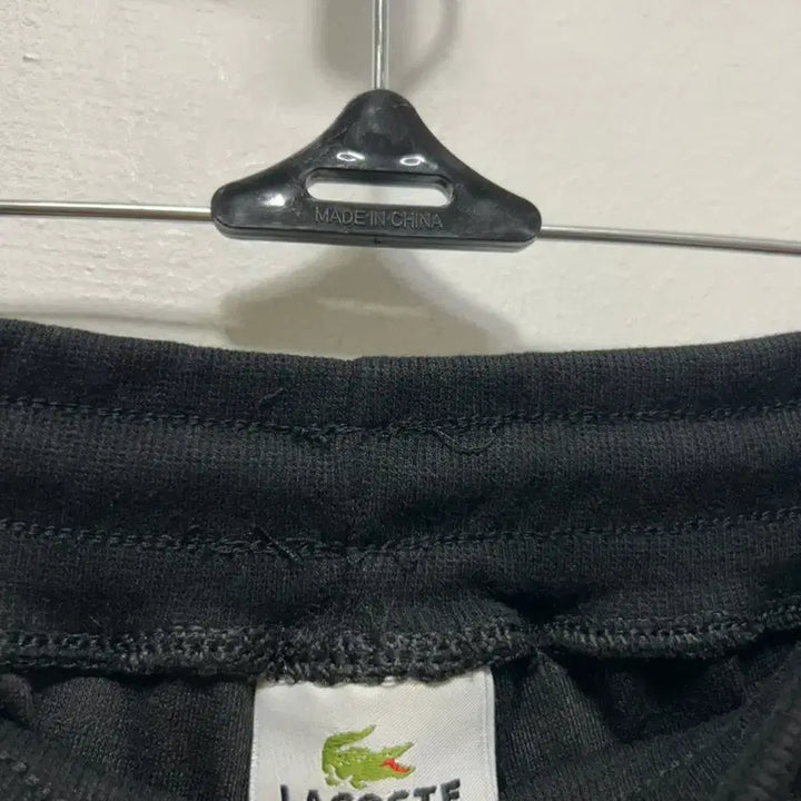 [BUNJANG] Lacoste Black Training Pants M / 라코스테 블랙 트레이닝 바지 M