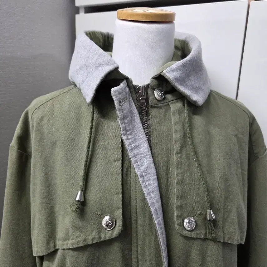 [BUNJANG] Kenneth Lady Hooded Jacket / 케네스레이디 후드 자켓