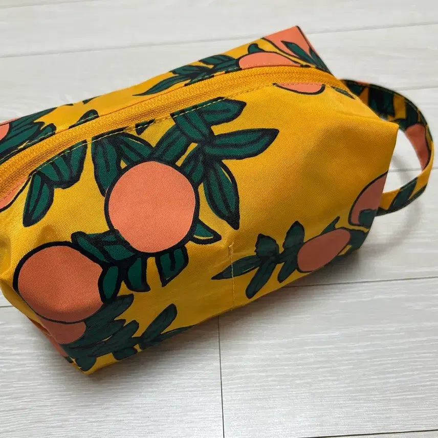 [BUNJANG] Baggu Orange Tree Pouch / 바쿠 돕 키트 오렌지 트리 파우치