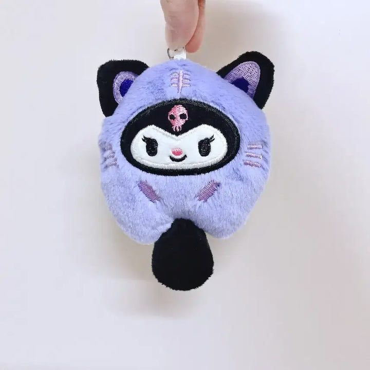 [BUNJANG] Sanrio Kuromi & Pochacco Keyring / 산리오 쿠로미 / 포차코 인형 키링 / 새상품