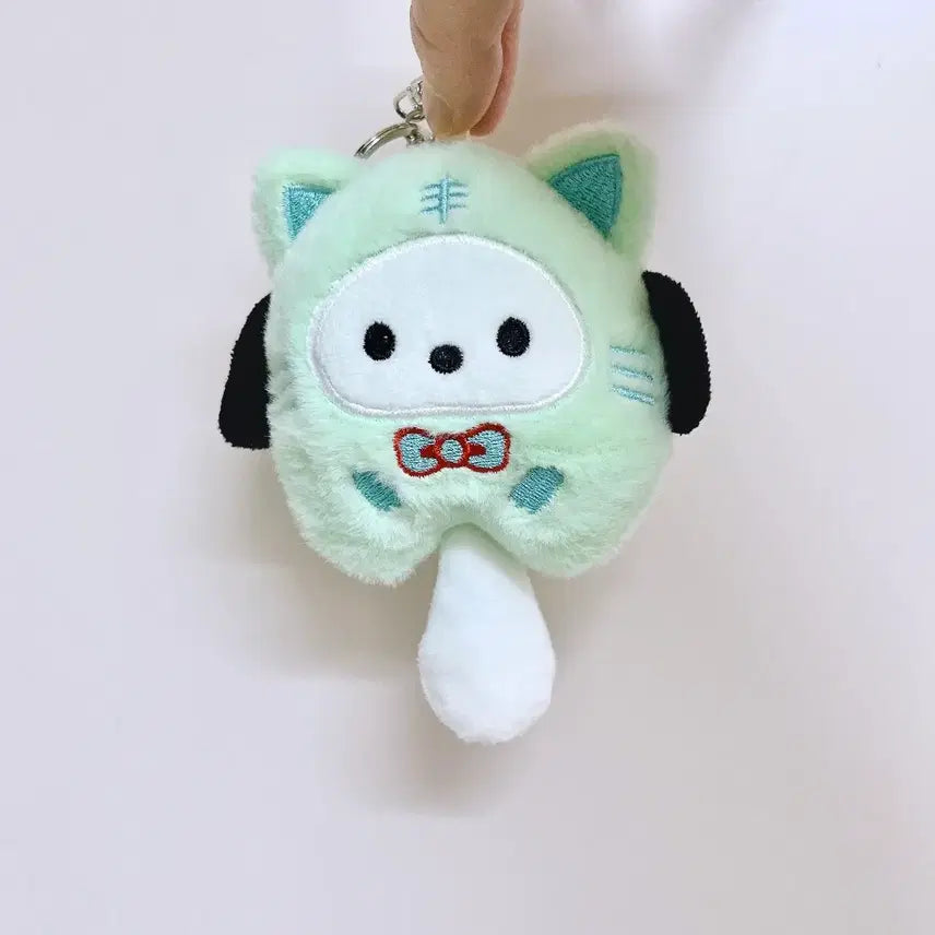 [BUNJANG] Sanrio Kuromi & Pochacco Keyring / 산리오 쿠로미 / 포차코 인형 키링 / 새상품