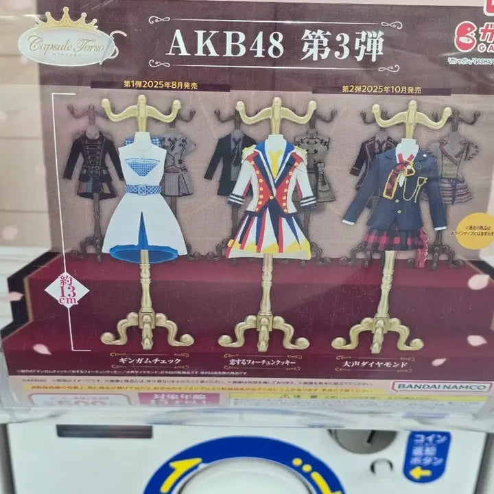 [BUNJANG] AKB48 20th Anniversary Costume Torso Gacha - Vol. 3 / AKB48 20주년 의상  토르소 가챠 3탄