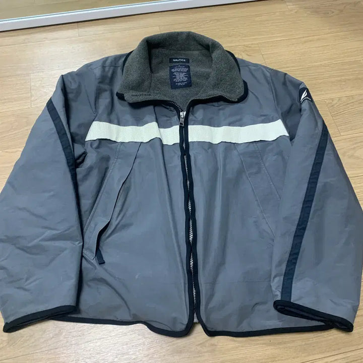 [BUNJANG] Nautica Reflective Fleece Lined Sailing Jumper / L)노티카 리플렉티브 플리스안감 점퍼