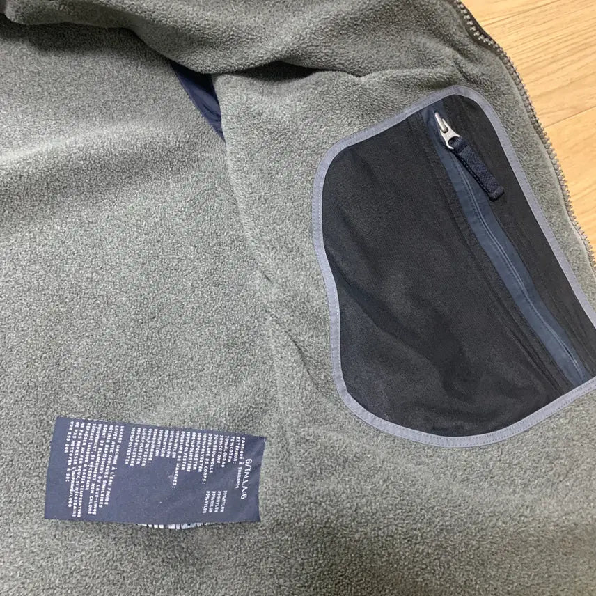 [BUNJANG] Nautica Reflective Fleece Lined Sailing Jumper / L)노티카 리플렉티브 플리스안감 점퍼