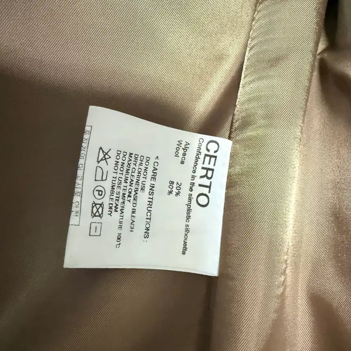 [BUNJANG] Certoh Herringbone Coat / 쎄르토 헤링본 코트