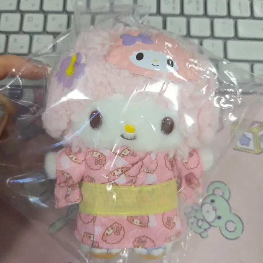 [BUNJANG] Sanrio Piano Mascot Keyring / 산리오 마츠리 여름축제 피아노 마스코트 키링