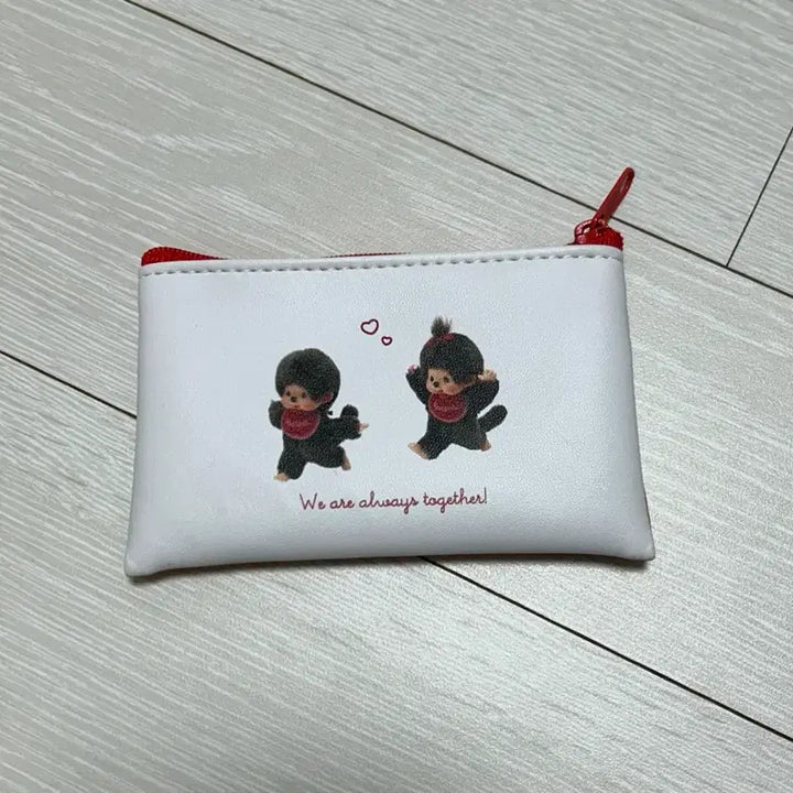 [BUNJANG] Monchhichi Flat Mini Pouch / 몬치치 플랫 미니 랜덤 파우치 2개 일괄