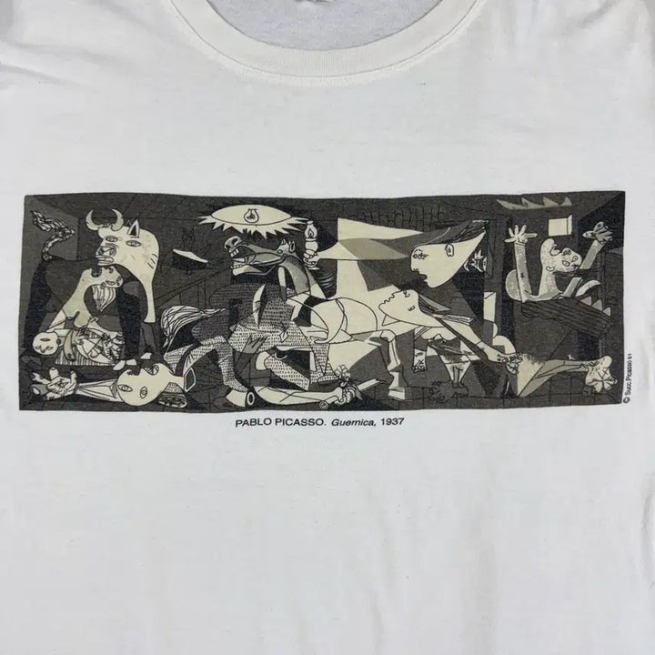[SOLD OUT] 빈티지 90s Picasso 파블로 피카소 게르니카 아트 티셔츠