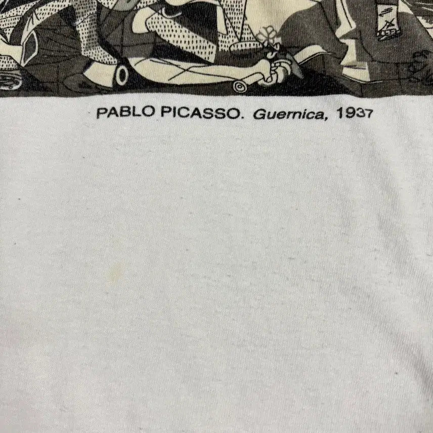 [SOLD OUT] 빈티지 90s Picasso 파블로 피카소 게르니카 아트 티셔츠