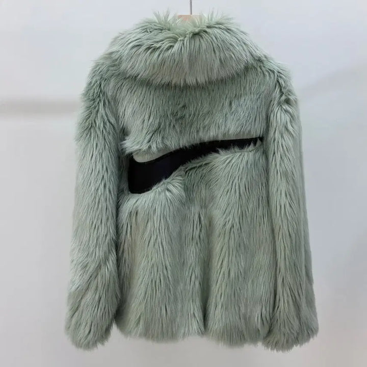 [BUNJANG] Nike x Ambush Reversible Fur Jacket (Green) / [S+급/S] 나이키 X 앰부쉬 리버서블 퍼자켓 그린