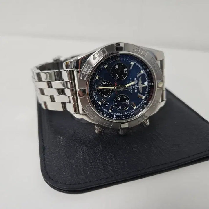 [BUNJANG] Breitling Chronomat 44 Blackeye Blue Watch / 브라이틀링 크로노맷44 블랙아이블루 11년 1월
