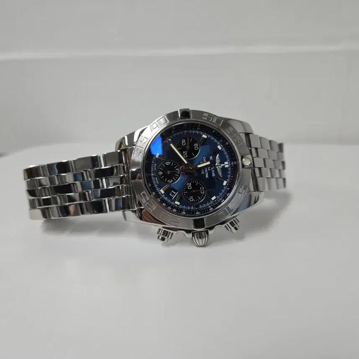 [BUNJANG] Breitling Chronomat 44 Blackeye Blue Watch / 브라이틀링 크로노맷44 블랙아이블루 11년 1월
