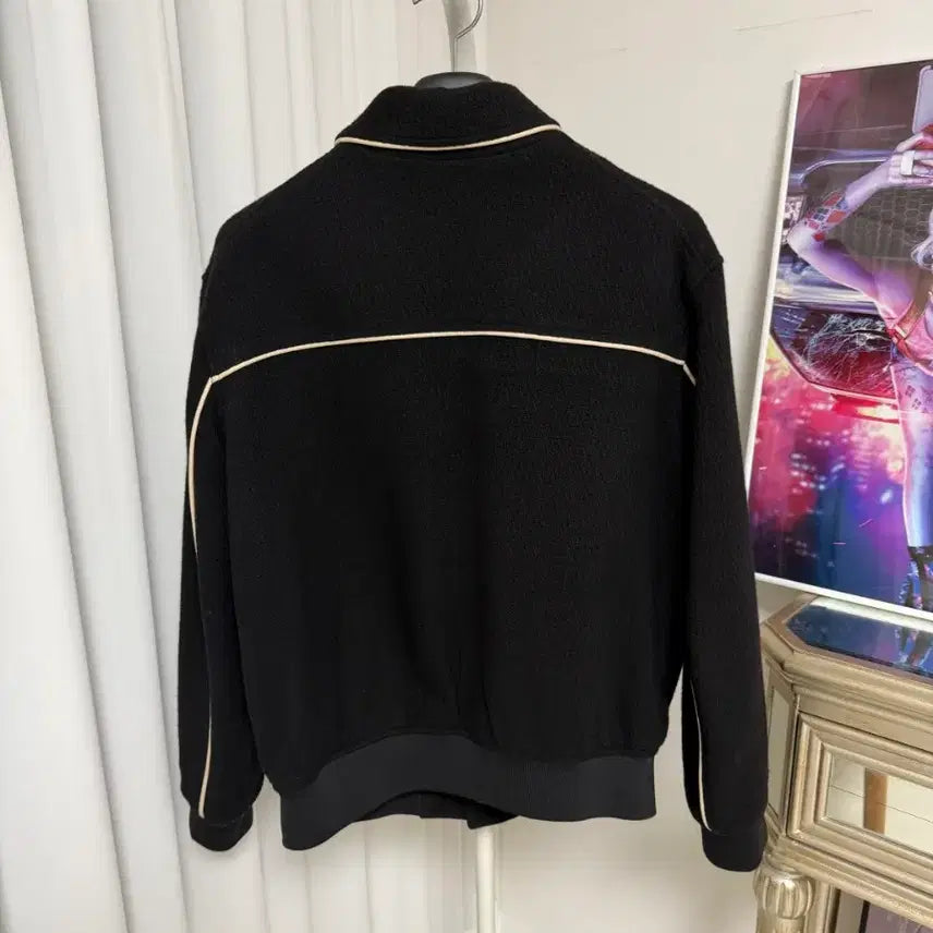 [BUNJANG] IRO Leather Trim Varsity Jacket S / IRO 이로 레더트리밍 바시티 자켓 S