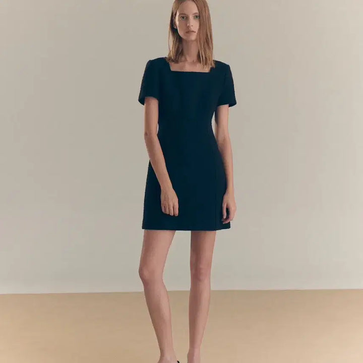 [BUNJANG] SIENA Agnes Tweed Mini Dress / (2) 시에 아그네스 트위드 미니 드레스