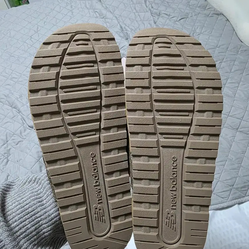 [BUNJANG] New Balance Suede Flip-Flops / [270] 뉴발란스 쪼리 스웨이드 플리플랍 브라운 새상품