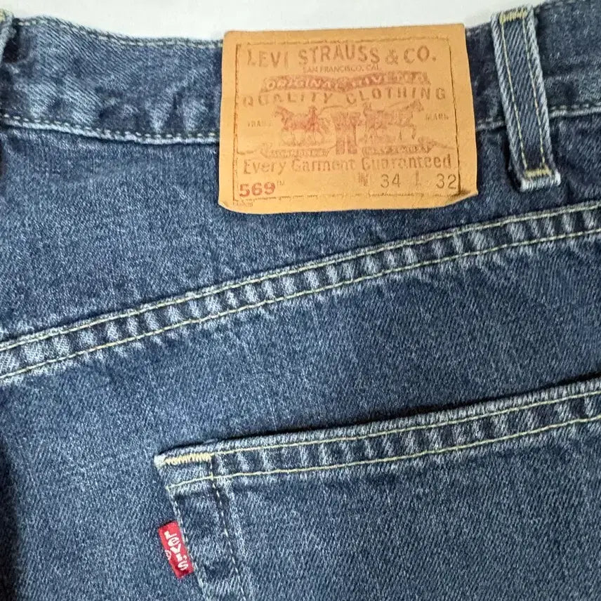 [BUNJANG] Levi's 569 Jeans (W34/L32) / (34x32) 00s 리바이스 569 made in mexico