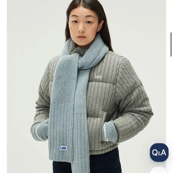 [BUNJANG] Lee Muffler Scarf / 새상품)Lee 머플러 목도리