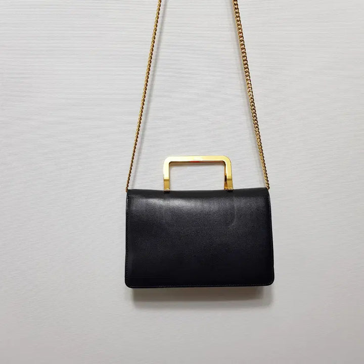 [BUNJANG] EENK Chain Leather Shoulder Bag (S) / EENK(잉크)/체인레더숄더백/가로21세로13(S)/파라오쇼핑