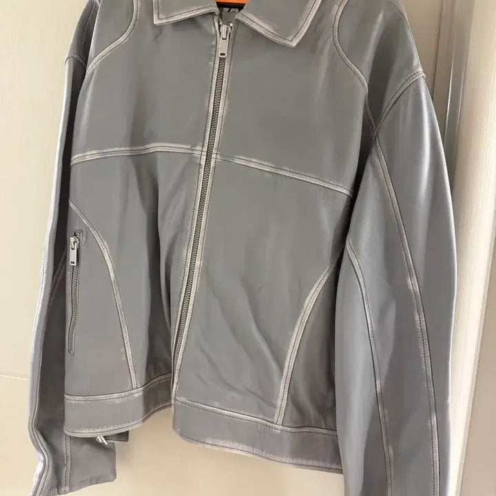 [BUNJANG] Zara 100% Leather Jacket / 자라 100% 레더 자켓