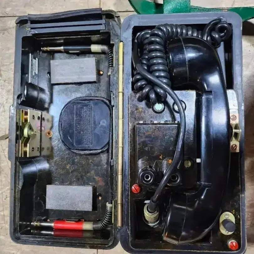 [BUNJANG] European Military Field Telephone / 밀리터리 유럽군 야전 전화기