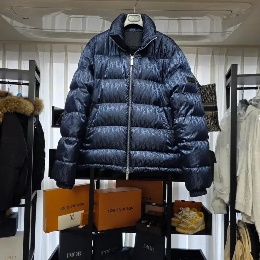 [BUNJANG] Dior Oblique Short Down Padded Jacket / {클로젯}[48][23F/w]디올 오블리크 숏 다운 패딩 자켓