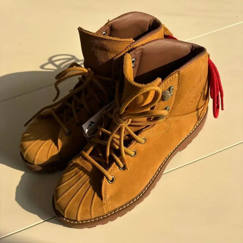 [BUNJANG] Adidas Superstar Boot Brown Boots / ADIDAS 아디다스 SUPERSTAR BOOT 슈퍼스타 부츠