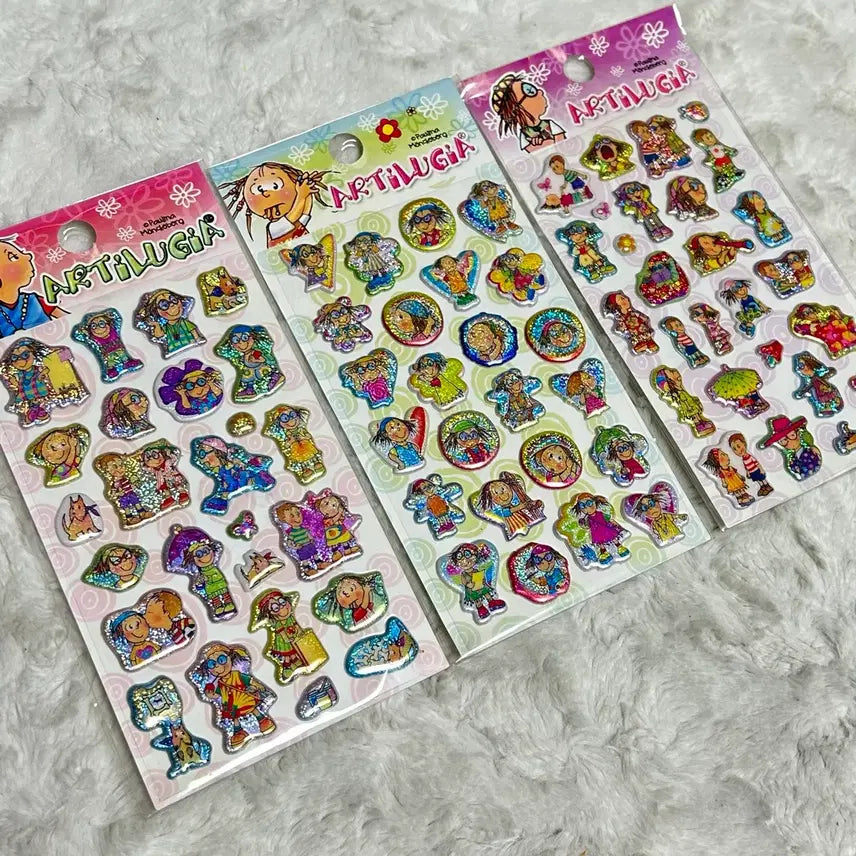 [BUNJANG] Arttilruhia Hologram Sticker Bundle / 고전문구 아르띨루히아 홀로그램 스티커 일괄