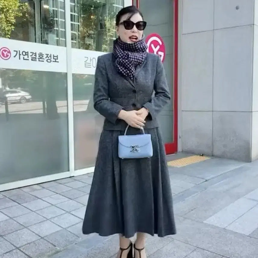 [BUNJANG] Zara Wool Blend Minimal Blazer Gray / 새상품 (W) 자라 울 블렌드 미니멀 블레이저 그레이