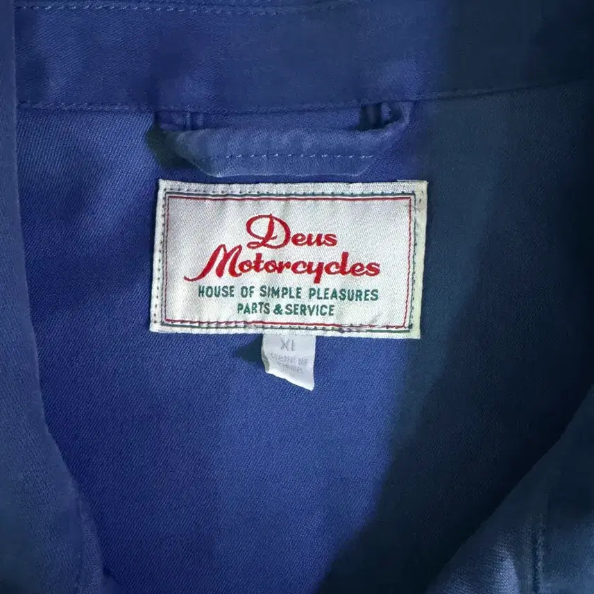 [BUNJANG] Deus Blue Walk Jacket / Deus 듀스 블루 워크 자켓