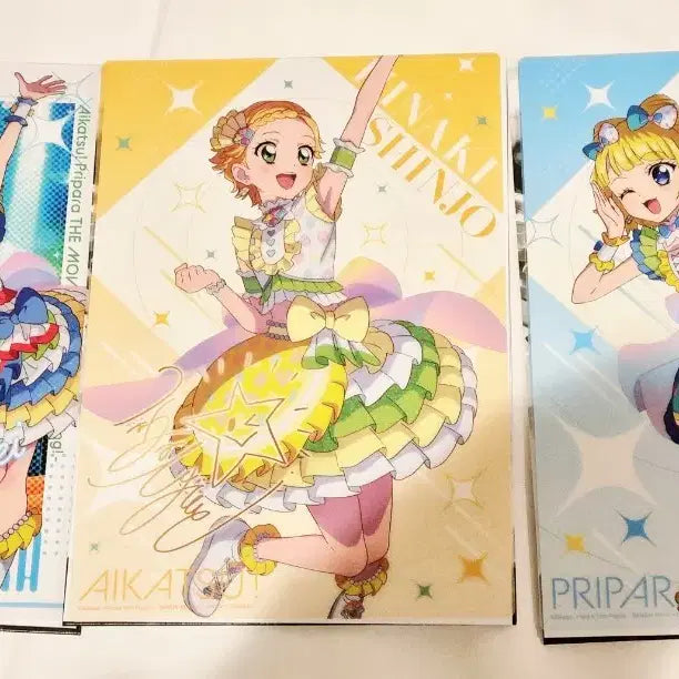 [BUNJANG] Aikatsu! Pripara Hinata &amp; Mirai Clear Poster Set / 카츠파라 아이카츠 프리파라 클리어포스터 희나 미래 세트