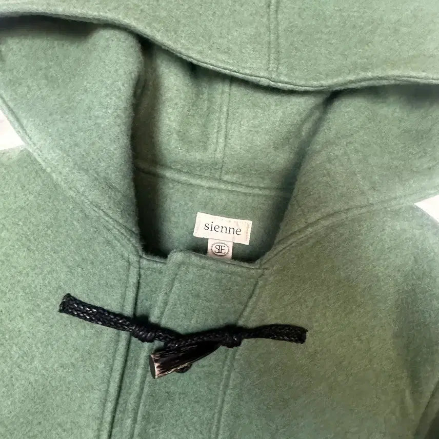 [BUNJANG] Sienne Khaki Duffle Long Coat / 시엔느 카키 더플롱코트 Free