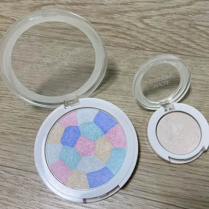 [BUNJANG] The Saem White Highlighter Bundle Set / 2종일괄) 더샘 입덕주의화이트 하이라이터