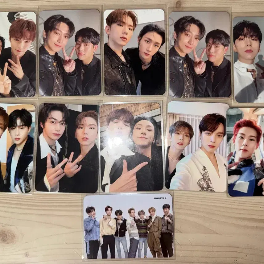 [BUNJANG] Monsta X Photocard Bundle Set / 몬스타엑스 포토카트 일괄 양도합니다.