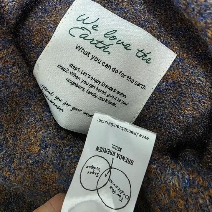 [BUNJANG] Brenda & Brendon Alpaca Knit Sweater / 브렌다브렌든 알파카 니트