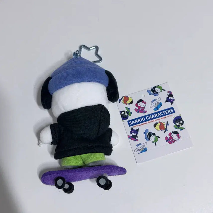 [SOLD OUT] 산리오 스케이트보드 포챠코 포차코 마스코트 인형 키링