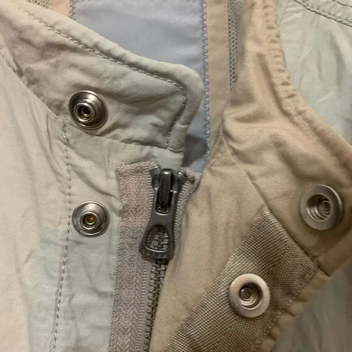 [BUNJANG] L Series Washed Blouson Windbreaker Jacket / L SERIES 시리즈 워싱 블루종 바람막이 자켓