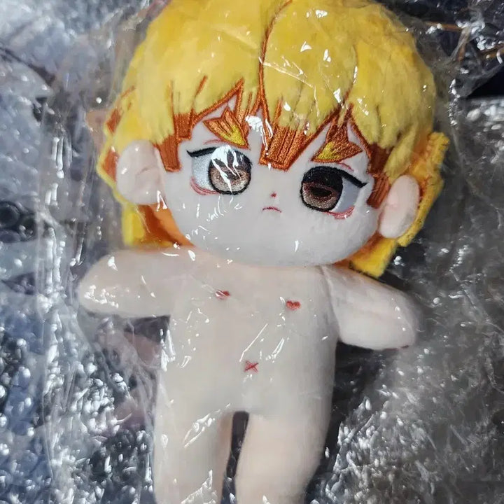 [BUNJANG] Demon Slayer Zenitsu 20cm Plush Doll / 귀멸의 칼날 귀칼 젠이츠 속성 인형 20깅 양도