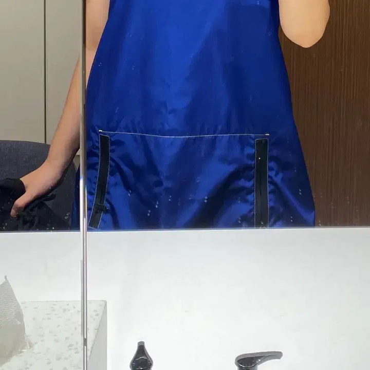 [BUNJANG] Prada Re-Nylon Blue Dress 38 / 프라다 리나일론 블루 원피스 38